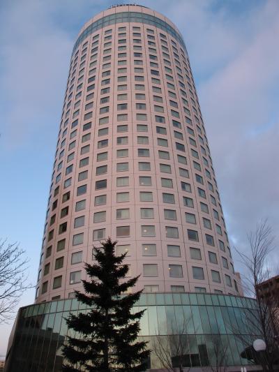 札幌11 札幌プリンスホテルタワー20階に宿泊 ☆温泉露天風呂もあって