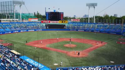 東京六大学野球観戦 主役の選手たちも 陰で支える応援団も 気温も 辛いものも すべてアツイ 青山 東京 の旅行記 ブログ By まーちゃんさん フォートラベル