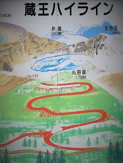 宮城蔵王 2 蔵王ハイライン 刈田岳登山の有料道路 エコーラインに接続して 宮城蔵王 遠刈田温泉 宮城県 の旅行記 ブログ By マキタン２さん フォートラベル